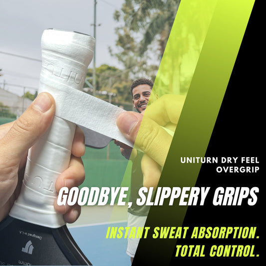 UNITURN Dry Feel Overgrip | 3/12 Packs | Precision Feel & Sweat Management