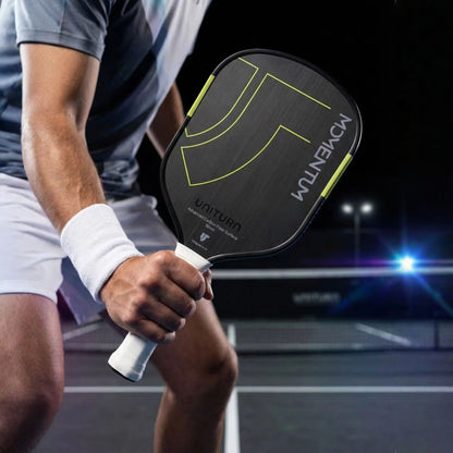 Uniturn Momentum Pickleball Paddle | T700 Raw Carbon Fiber | 16mm Control Core