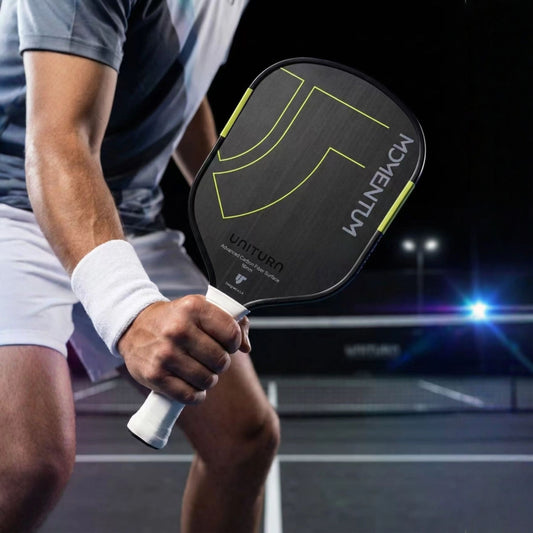 Uniturn Momentum Pickleball Paddle | T700 Raw Carbon Fiber | 16mm Control Core