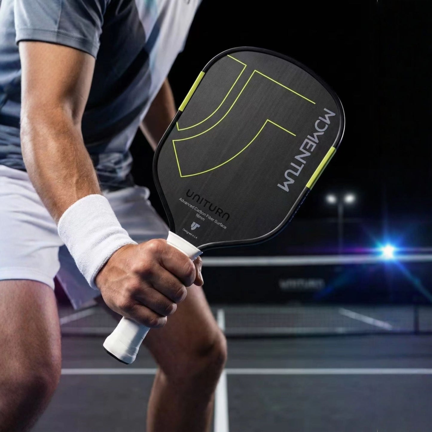 UNITURN Comfort Pickleball Replacement Grip - 1.8mm - PU Wrap, High-Tack Non-Slip Paddle Grip for Shock Absorption & Precision Control - 16.5g Stable Foundation