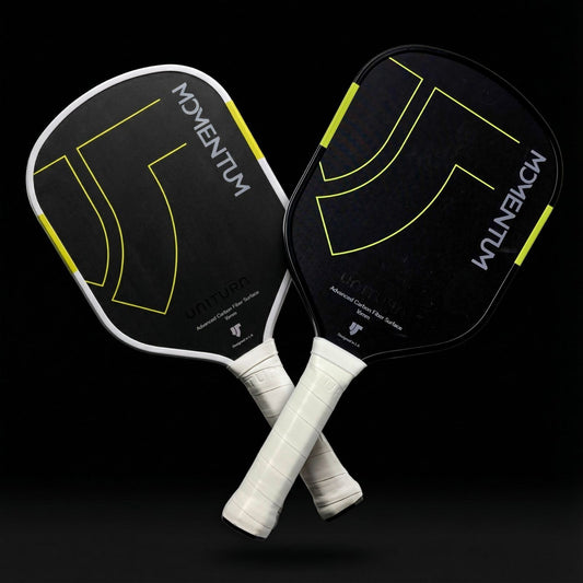 Uniturn Momentum Pickleball Paddle | T700 Raw Carbon Fiber | 16mm Control Core