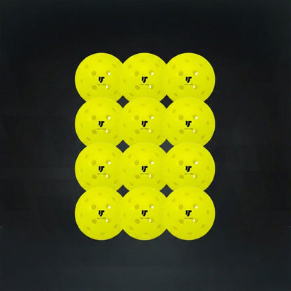 UNITURN Pro Performance Pickleballs: Max Durability, True Flight, 40-Hole Outdoor